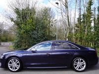 Used Audi S8 Comfort 2017 Blue Sedan