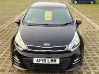 Used Kia Rio 109 HP (80 kW) 2016 Black Hatchback