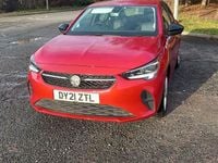Used Vauxhall Corsa 75 HP (55 kW) 2021 Red Hatchback