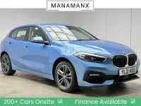 Used BMW 116 Sport Line 2021 Blue Hatchback