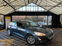 Used Ford Focus Titanium 120 HP (88 kW) 2018 Blue Hatchback