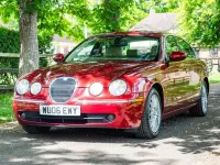 Second-hand Jaguar S-Type SE 207 CP (152 kW) 2006 Roșu Berlinǎ