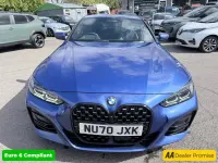 Begagnad BMW 420 M Sport 2021 Blå Sportkupé