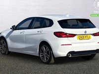 Used BMW 118 Sport Line 136 HP (100 kW) 2021 White Hatchback