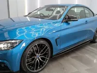 Used BMW 430 Cabriolet M Sport 252 HP (185 kW) 2019 Blue Cabriolet