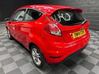 Used Ford Fiesta Zetec 2014 Red Hatchback