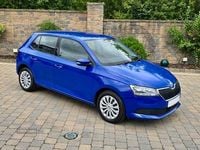 Used Skoda Fabia 75 HP (55 kW) 2020 Blue Hatchback