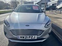 Used Ford Focus Zetec 120 HP (88 kW) 2021 Silver Estate
