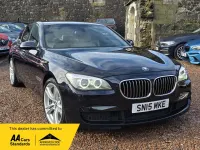 Used BMW 730 M Sport 258 HP (189 kW) 2015 Black Sedan