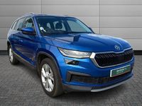 Used Skoda Kodiaq SE L 150 HP (110 kW) 2021 Race blue metallic SUV