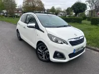 Used Peugeot 108 Allure 82 HP (60 kW) 2015 White Hatchback