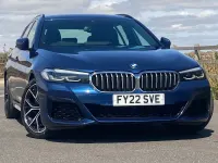 Used BMW 520 M Sport 187 HP (137 kW) 2022 Phytonic blue Sedan