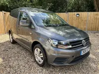 Used VW Caddy Trendline 102 HP (75 kW) 2016 Grey MPV
