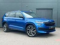 Used Skoda Kodiaq SportLine 110 HP (80 kW) 2023 Blue SUV