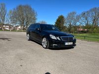 Begagnad Mercedes E350 2011 Svart Kombi