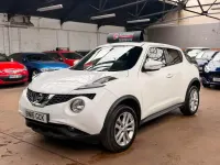 Used Nissan Juke N-Connecta 110 HP (80 kW) 2016 White SUV