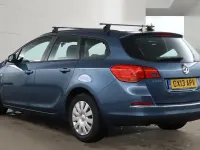 Used Vauxhall Astra S 130 HP (95 kW) 2013 Blue Estate