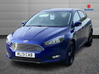 Used Ford Focus Zetec 99 HP (72 kW) 2018 Blue Hatchback
