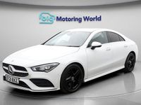 Used Mercedes CLA180 AMG line 136 HP (100 kW) 2021 White Sedan