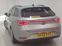 Used Seat Leon SE 130 HP (95 kW) 2022 Silver Estate