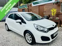 Used Kia Rio 84 HP (61 kW) 2013 White Hatchback