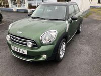 Used Mini Cooper D Countryman 112 HP (82 kW) 2014 Green SUV