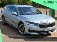 Used Skoda Superb LAURIN & KLEMENT 190 HP (139 kW) 2024 Pebble silver metallic Estate