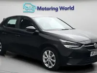 Used Vauxhall Corsa Design Edition 101 HP (74 kW) 2023 Black Hatchback