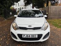Used Kia Rio 2014 White Hatchback