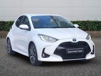 Used Toyota Yaris Hybrid 2023 White Hatchback