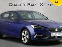 Used Seat Leon FR 150 HP (110 kW) 2021 Blue Hatchback