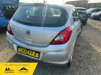 Used Vauxhall Corsa 80 HP (58 kW) 2010 Silver Hatchback