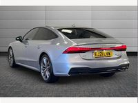 Usado Audi A7 Black Edition 204 HP (150 kW) 2021 Prateado Sedan
