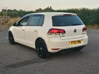 Used VW Golf VII GT 2012 White Hatchback