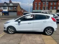 Used Ford Fiesta Zetec 2013 White Hatchback