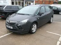 Used Vauxhall Zafira 140 HP (102 kW) 2015 Grey MPV