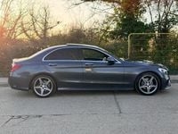 Used Mercedes C220 AMG Line Premium Plus 2016 Grey Sedan