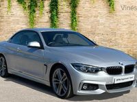 Used BMW 420 M Sport 181 HP (133 kW) 2019 Silver Cabriolet