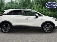 Used Vauxhall Crossland Elite 130 HP (95 kW) 2020 White SUV