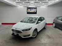 Begagnad Ford Focus Titanium 125 HK (91 kW) 2016 Vit Halvkombi