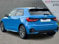 Used Audi A1 S-Line 109 HP (80 kW) 2022 Blue Hatchback
