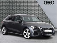 Used Audi A3 S-Line 147 HP (108 kW) 2023 Grey Sedan
