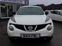 Used Nissan Juke N-TEC 2014 White SUV
