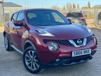 Used Nissan Juke Tekna 117 HP (86 kW) 2017 Red SUV