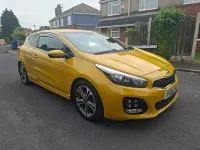 Used Kia ProCeed GT-Line 2016 Yellow Hatchback
