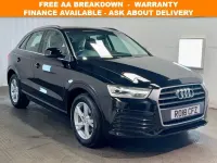 Begagnad Audi Q3 S-Line 184 HK (135 kW) 2018 Svart SUV