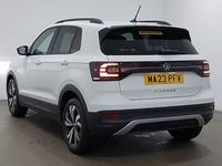 Used VW T-Cross Black Edition 110 HP (80 kW) 2023 White SUV