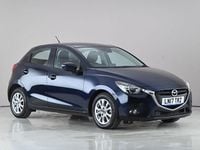 Used Mazda 2 90 HP (66 kW) 2016 Blue Hatchback