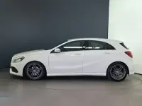 Used Mercedes A160 AMG line 102 HP (75 kW) 2018 White Hatchback