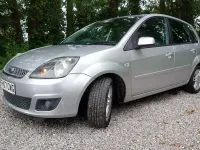 Used Ford Fiesta Ghia 100 HP (73 kW) 2007 Silver Hatchback